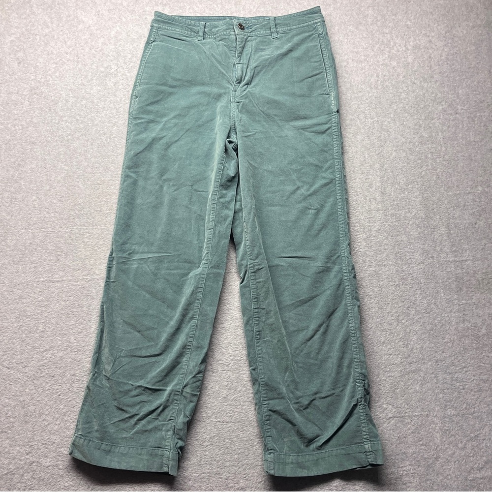 Carve Designs‎ Women’s Wide Leg Cropped Pants Corduroy Pockets size 8